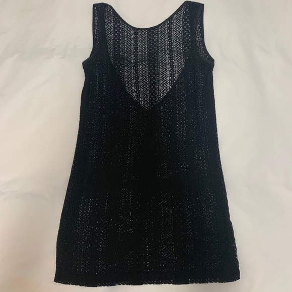 American Apparel Low Black Dress - Picture 2 of 2